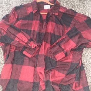 American Eagle oversized flannel